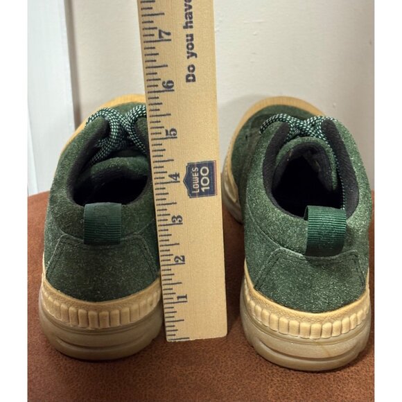 G.H. BASS & CO BIG KIDS GREEN SUEDE LEATHER SHOES RUBBER SOLE Y2K SIZE 4.5M - Picture 6 of 9